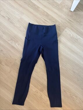 Fabletics Navy High-Waisted Leggings